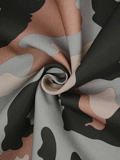Габардин Хаки, Серый - фото №1