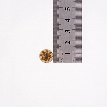 Пуговицы Кокос, 12 mm - фото №2